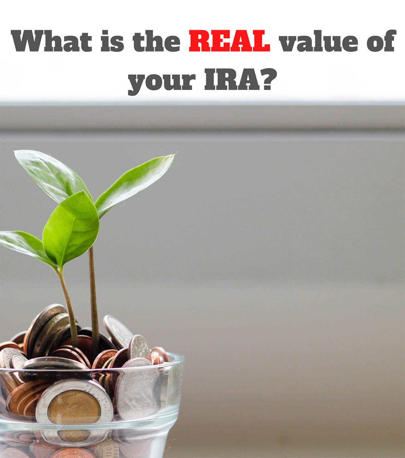 Read more about the article What is the REAL value of your IRA?